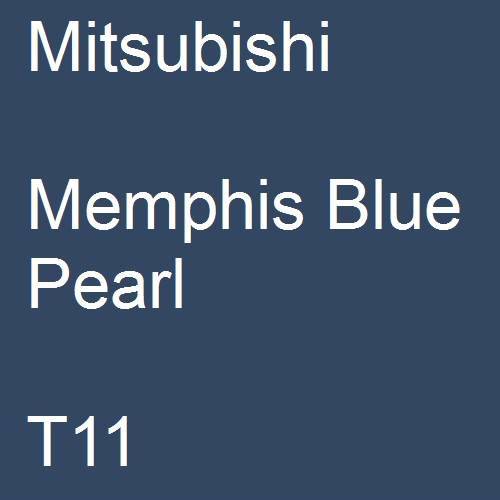 Mitsubishi, Memphis Blue Pearl, T11.